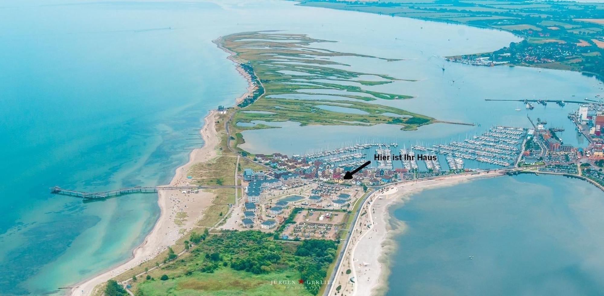 Ostsee - Reetdachhaus Nr 7 "Haddock" Im Strand Resort Heiligenhafen Eksteriør bilde