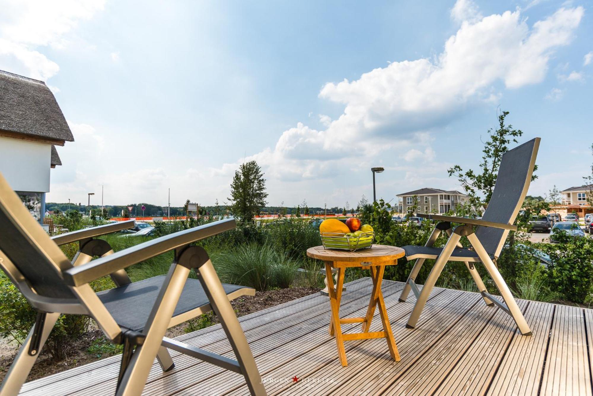 Ostsee - Reetdachhaus Nr 7 "Haddock" Im Strand Resort Heiligenhafen Eksteriør bilde