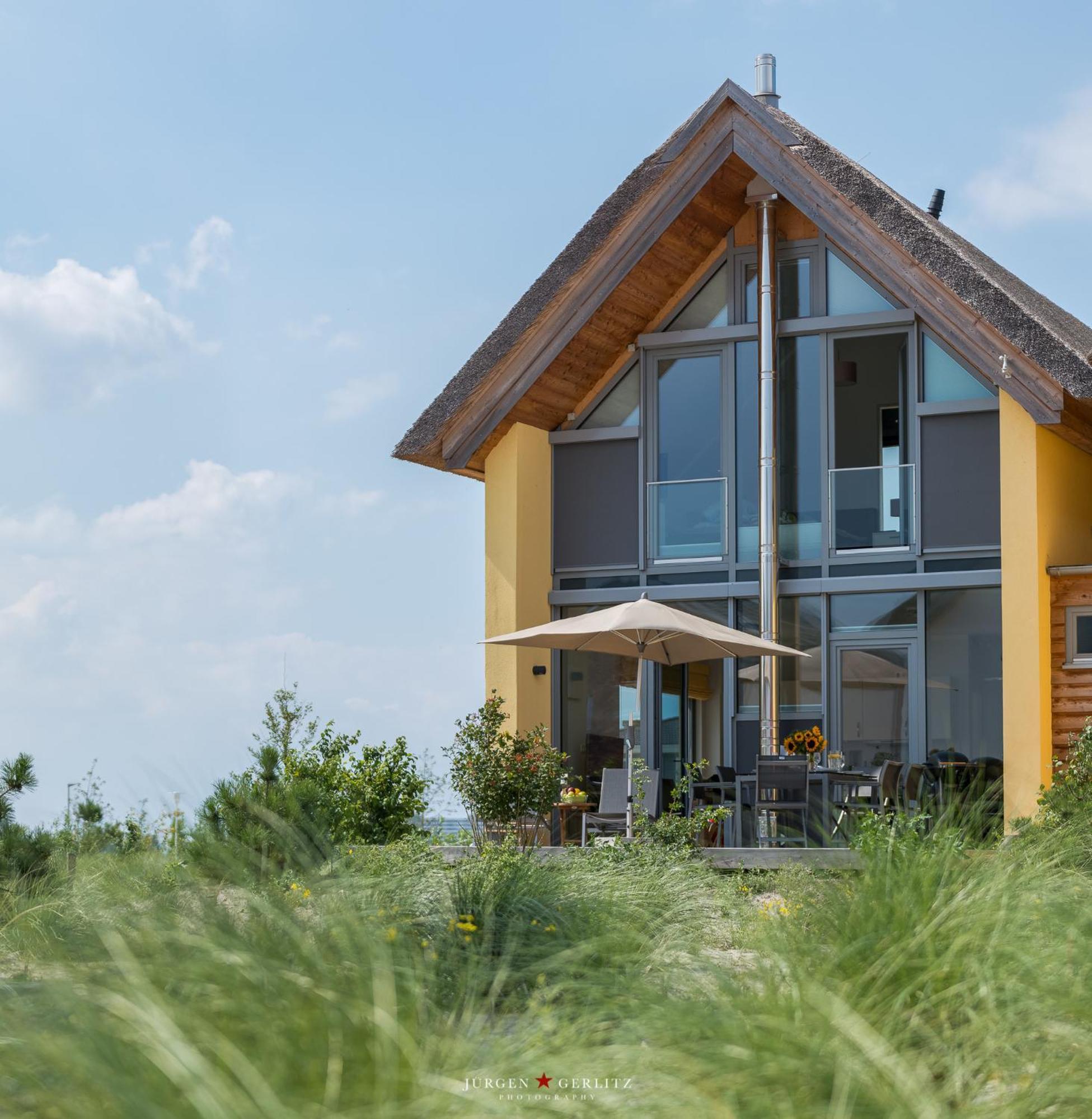 Ostsee - Reetdachhaus Nr 7 "Haddock" Im Strand Resort Heiligenhafen Eksteriør bilde
